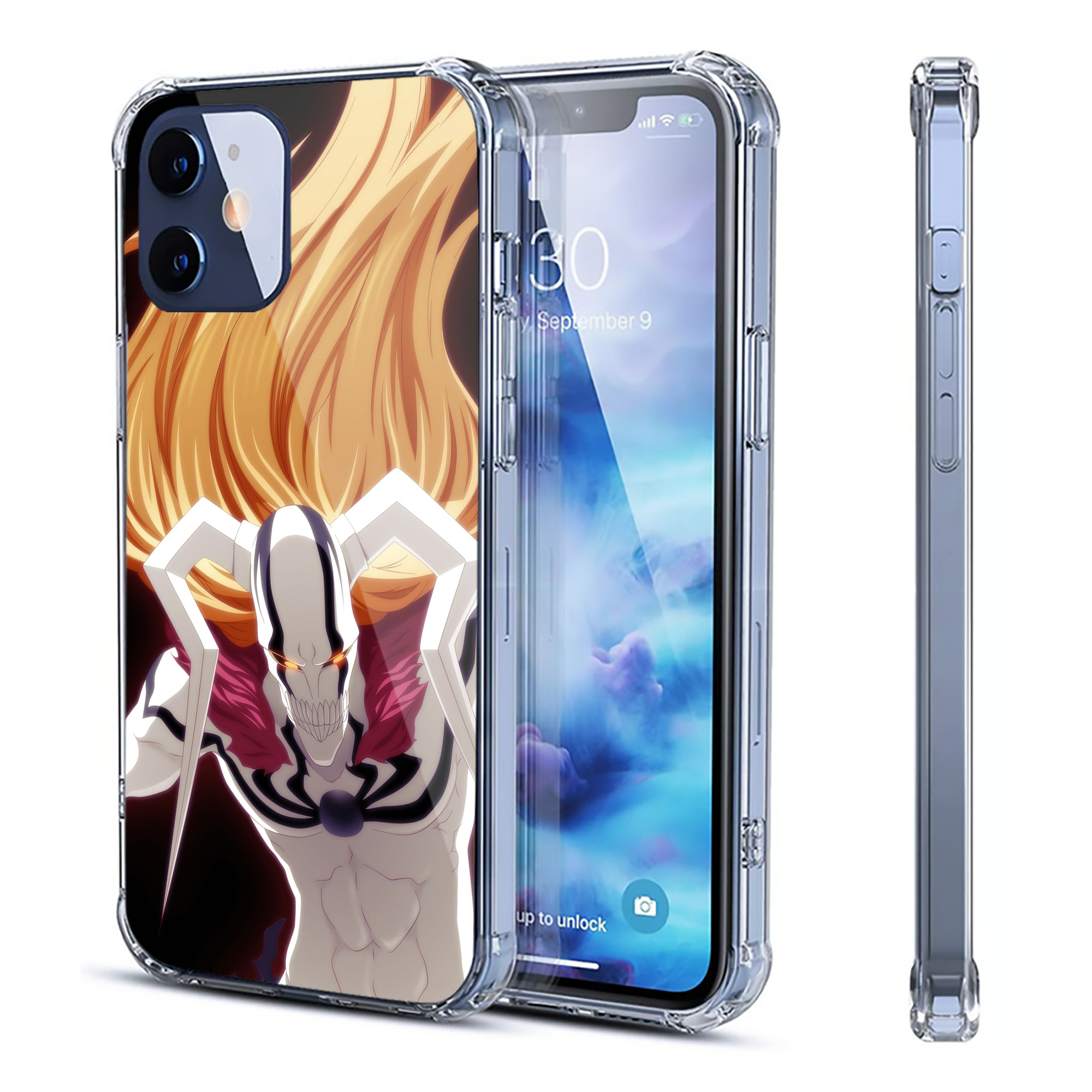 （画像用） ブリーチ BLEACH 【iPhone 12シリーズ対応】透明スマホケース（クリアソフトケース）